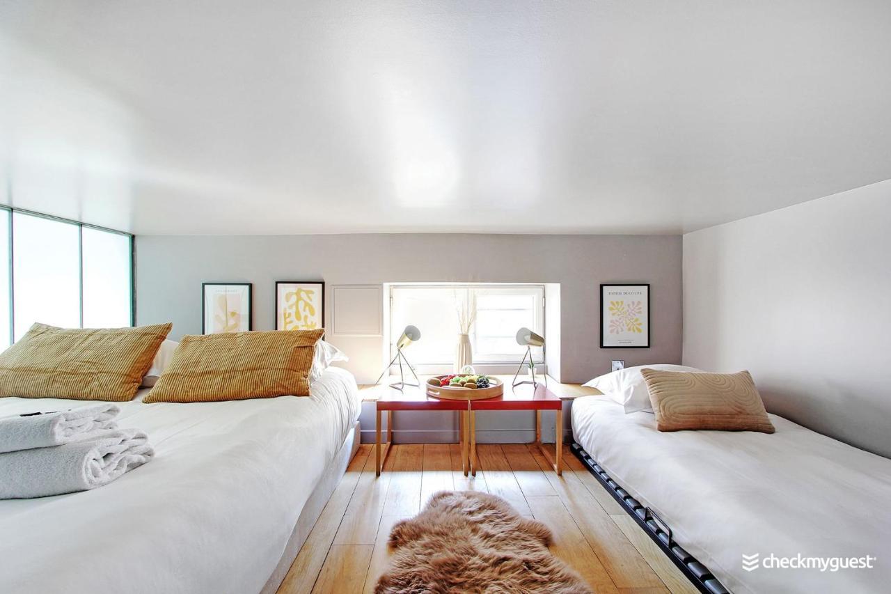 Superbe Loft 2Br - Buttes Chaumont Lejlighed Paris Eksteriør billede
