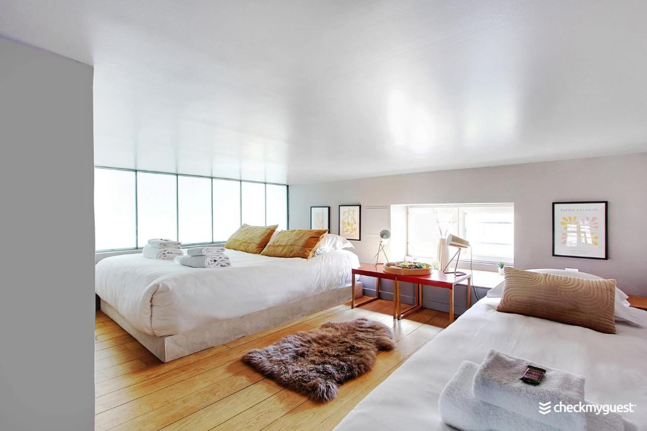 Superbe Loft 2Br - Buttes Chaumont Lejlighed Paris Eksteriør billede